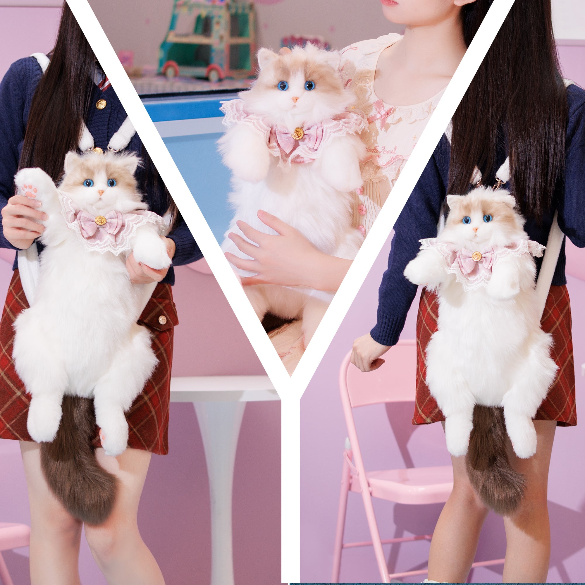 Creative Cat Backpacks-Wearable Fashion Companion Cats