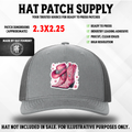 Pink Cowgirl Boots & Hat UV Patch