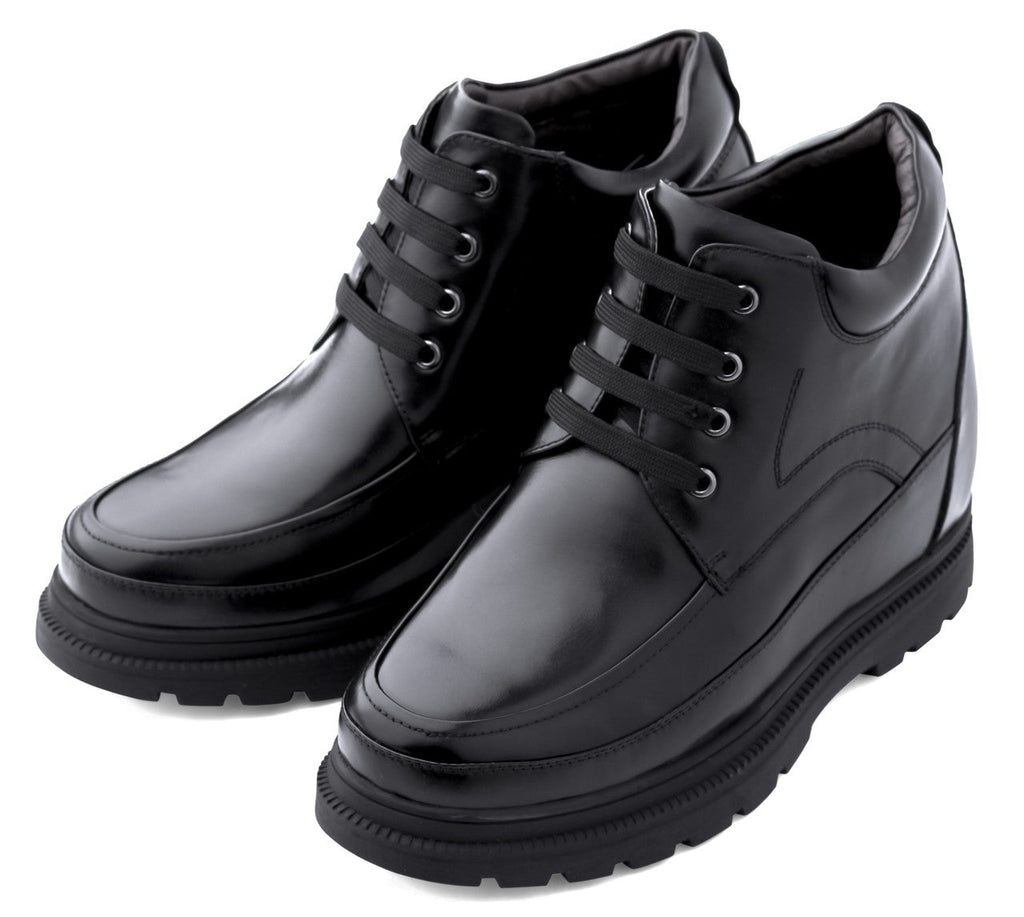 CALDEN Leather Elevator Boots - 5.2 Inches - K511615